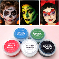 Peinture pour le visage à base d'huiles végétales naturelles pour enfants, peinture corporelle à une seule application, 50g, non toxique