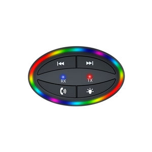 محول بلوتوث Q11 2 في 1، إصدار 5.3، جهاز إرسال واستقبال، منفذ 3.5 ملم، فتحة بطاقة TF، إضاءة RGB، مستقبل موسيقى لاسلكي ستيريو - Product Image 1