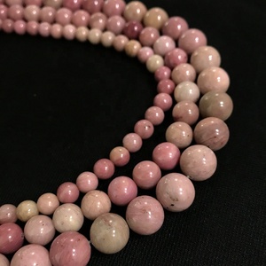 สร้อยข้อมือคริสตัลธรรมชาติขนาด6มม. 8มม. 10มม. สร้อยข้อมือหินแฟชันลายไม้สีแดงงานทำเครื่องประดับ - Product Image 2