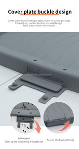 2025 Neue Große Waschbare Wasserdichte Silikon-Hundekühlmatte Haustier-Futterunterlage Hundetraining-Matte Fütterungsmatte Haustier-Futtermatte - Product Image 3