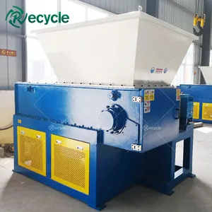 Good Price Single Shaft Large HDPE PE PP Lumps Plastic Pipe Shredder And Crusher Machine