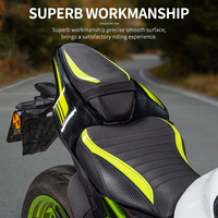 XXUN Housse de siège passager avant conducteur arrière de moto pour Kawasaki Z900 Z-900 Z 900 2017 2018 2019 2020 2021 2022 2023 2024