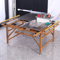 Portable Table Saw for Woodworking, Plywood Cut