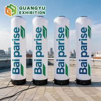 Piliers gonflables décoratifs LED personnalisés pour la publicité, colonnes lumineuses LED, souffleur pour piliers gonflables lumineux