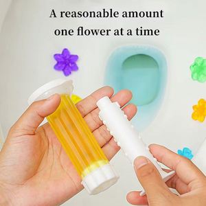 Nouveau Gel Nettoyant Désodorisant Parfumé pour Toilettes, Désodorisant WC, Nettoyant Cuvette, Gel de Nettoyage WC à l'Effigie Florale - Product Image 5