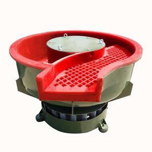Polisseuses vibrantes pour métaux, machine de polissage à tambour avec pierres abrasives, machine de ponçage et de polissage pour matériaux - Product Image 3