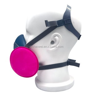 Mặt Nạ Tái Sử Dụng Nửa Mặt Bìa Mặt Nạ Khí Bộ Lọc Cho Sơn Hóa Chất Hữu Cơ Hơi Hàn Đánh Bóng - Product Image 2