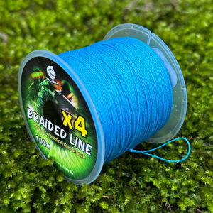 Suministro de fábrica, línea de PE fuerte, 100m, 4 hilos, de multifilamento PE, alambre trenzado, accesorio de línea de pesca para pesca en Lago - Product Image 4