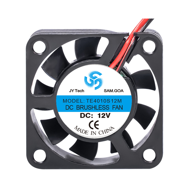 Miniature 40x40x10mm Brushless Cooling Fan 4010 5v 12v DC Waterproof Plastic Blades for Medical Precision Instruments ODM
