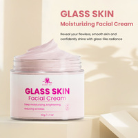 Vente en gros de crème pour le visage en verre pour peau crème de soin de la peau en verre coréenne blanchissante rajeunissante réparatrice anti-âge