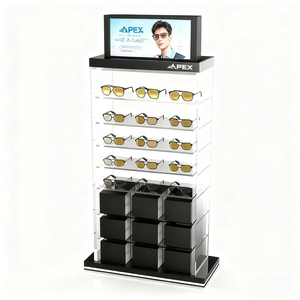 Exhibidores de Gafas Personalizados APEX, Diseño Moderno, Exhibidores de Acrílico para Gafas, Exhibidores de Minoristas para Ópticas - Product Image 1