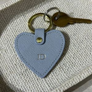 Personalized PU Leather Cute Heart-Shaped Keychain Car Key Holder Hanging Bag Pendant Charm Welcome <b>Gifts</b> Accessories Portable - Product Image 4