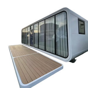 Cabane Apple à assemblage rapide, résistante à la brise légère, style Yacht côtier, <span class=keywords><strong>Manoir</strong></span> de vacances de luxe VIP - Product Image 1