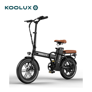Bicicleta Eléctrica Plegable KOOLUX X10 Mini Ebike EU para Adultos, Motor de 250W de Potencia Máxima, 15.6 MPH, Bicicleta Urbana Eléctrica de 16 Pulgadas - Product Image 2