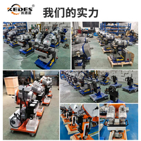 Machine à chanfreiner automatique de grande envergure de type fraisage KEDES pour plaques d'acier 6kW, machine à chanfreiner les plaques d'acier à vendre aux États-Unis et en Europe