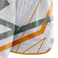 Akilex Short de jogging de haute qualité brodé à double couche pour le tennis Gym Running Workout Quick Dry Nude Feeling Taille élastique