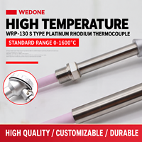 Sonde de capteur de température industrielle robuste en acier inoxydable, type K J, blindée et personnalisée pour four