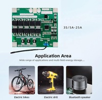 Système de gestion de batterie (BMS) XJ 3S 5A 10A 15A 20A 25A NMC LFP Lipo4 3.7V Lifepo4 3S 20A avec équilibrage NTC 3S 10 Ampères BMS NMC
