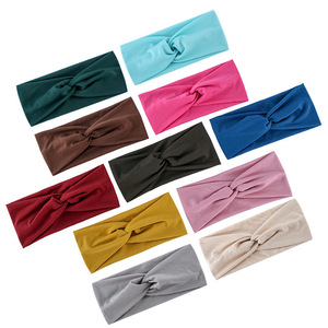 Fascia larga alla moda fascia <span class=keywords><strong>per</strong></span> <span class=keywords><strong>capelli</strong></span> a forma di farfalla Bandana Yoga con stampa floreale elastico <span class=keywords><strong>per</strong></span> <span class=keywords><strong>capelli</strong></span> da donna - Product Image 1
