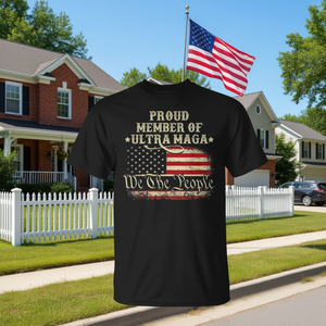 T-shirt Ultra for Maga Vintage King – Fier membre de la collection Ultra for Maga – Produit promotionnel premium - Product Image 3