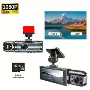 Máy quay video Y101 Camera hành trình IPS 3.16inch HD 4K quan sát ban đêm 1080P 150 180 Camera chiếu hậu chống nước cảm biến G Hệ thống 4 ống kính - Product Image 2