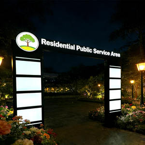 Letrero LED Personalizado de Fábrica, Letrero Publicitario de Alta Gama para Exteriores, Puertas, Rejas, Arco de Entrada para Eventos - Product Image 5