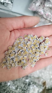 ขนมอบะจากข้าวไทยชามิดินโพลิเมอร์อาหารโรยชาฟองโรยตกแต่งเล็บชิ้นขนมขนาดเล็ก - Product Image 6