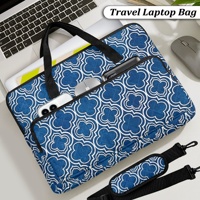 Tas Laptop Pelindung 15-15.6 Inch, Cocok untuk MacBook, HP Acer Dell Lenovo ASUS, Tas Jinjing dengan Kantong Resleting