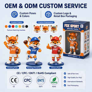 Scatola Misteriosa Personalizzata con Figure Collezionabili 3D in PVC di Cartoni Animati e <span class=keywords><strong>Anime</strong></span>, Action Figure OEM ODM, Statuette in Vinile - Product Image 3