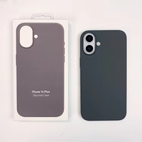 Pop up Animation pour Apple étui en silicone magnétique pour Iphone 16 Pro Max étui de téléphone d'aspiration en Silicone liquide pour Iphone 17