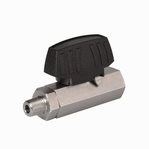 วาล์วบอลหกเหลี่ยมสแตนเลส ROKE 1/8BSP 1000PSI สำหรับใช้งานในอุตสาหกรรม - Product Image 3