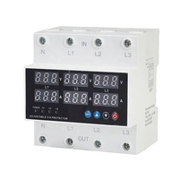 Stabilisateur de tension AC industriel 220V monophasé - Sortie réglable et disjoncteurs de protection contre les surcharges