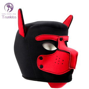 หน้ากากสุนัขสำหรับผู้ใหญ่อุปกรณ์เล่นตามบทวัสดุนีโอพรีน - Product Image 4