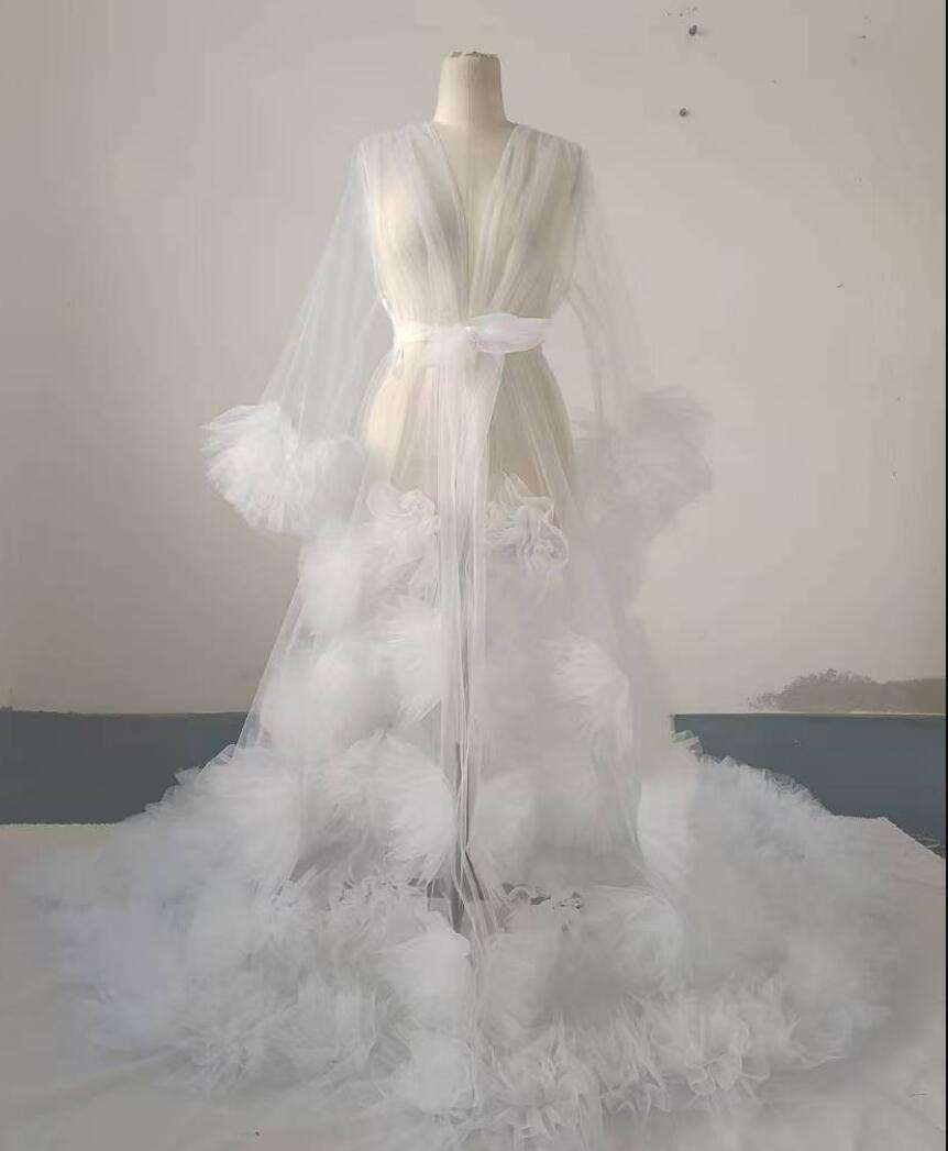 wedding dress huge dramatic