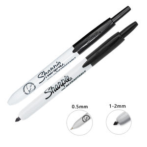 Stylo marqueur Permanent à pointe Fine, avec rétractable, 12 pièces/ensemble, vente <span class=keywords><strong>en</strong></span> <span class=keywords><strong>gros</strong></span>, - Product Image 4