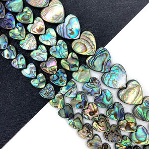 Divers plage naturel conque escargot naturel ormeau coquille pendentif coeur rond goutte d'eau minuscule cauri mer Animal perles en vrac - Product Image 4