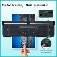 Máquina Laminadora y Recortadora A3 para Oficina y Hogar, Sellado y Corte de Documentos, Fotos y Películas