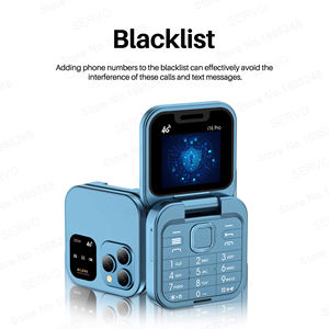Teléfono Móvil Plegable I16 Pro Mini, Doble SIM, Marcación Rápida, Voz Mágica, Lista Negra, Radio FM, 2G GSM, Bonito Teléfono Celular Plegable - Product Image 6