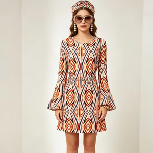 <strong>70s</strong> Disco Women Costume <strong>Outfit</strong> and Accessories Shiny Head with Sunglasses Necklace Earrings Bracelet for Stage Performance Party - Product Image 1