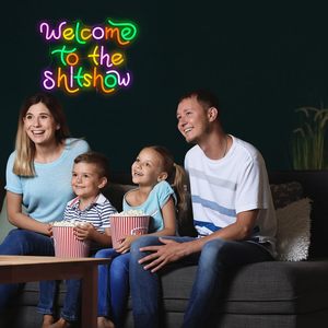 USB Powered Thay Đổi Độ Sáng Nhiều Màu <span class=keywords><strong>Neon</strong></span> Tường Trang Trí Nội Thất <span class=keywords><strong>LED</strong></span> Chào Mừng Bạn Hiển thị Cá Nhân Dấu Hiệu Thời Trang Cho Nhà Thanh Nghệ Thuật Hiện Đại Vogue <span class=keywords><strong>Neon</strong></span> - Product Image 5