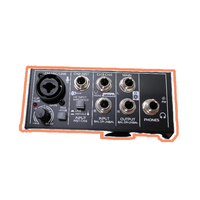 Fabricant 4 canaux Dj Player Mixer USB carte son Interface Mixer