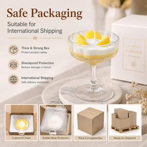 Vela Aromática de Fresa de Lujo de Marca Privada - Vela de Vidrio Perfumada de Alta Gama Personalizada para Venta al por Mayor y Minoristas - Product Image 6