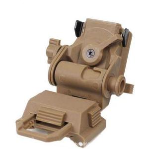 Nv8000 8160 Plastic Helmet Holder Modular Tactical Mount For Dump Truck Support Unisex Black Desert Color - Product Image 1