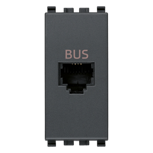 Conector RJ11 para BUS Gris 5.1x2.8x5.3 cm, Interfaz de Conexión para BUS - Product Image 1