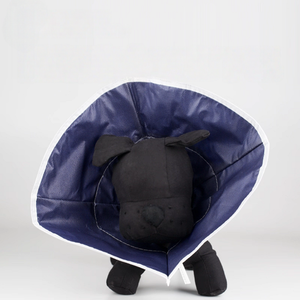 <span class=keywords><strong>Collar</strong></span> de recuperación de tela no tejida suave isabelina para gatos, curación de heridas, <span class=keywords><strong>Collar</strong></span> para mascotas especialmente diseñado con bucles protectores - Product Image 4