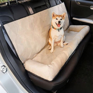 Kunden spezifisches Luxus-Hunde katzen bett Mittelgroßes Luxus-Reise polster Sicherheit Haustier-Rücksitz bezug Modernes wasserdichtes Oxford für Autos - Product Image 2