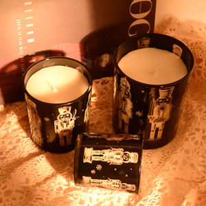Xyt Scented Candle Round Christmas <b>Winter</b> <b>Decor</b> Unique Style Home Atmosphere - Product Image 1