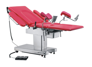 Table de gynécologie et d'obstétrique manuelle JC JC-ET400B de classe II certifiée IOS pour l'accouchement et l'examen gynécologique - Product Image 2