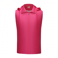 Gilet de travail respirant en maille légère multi-poches en tissu Oxford pour entrepôt, logistique, coursier, été