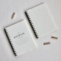 Carnet de Notes de Bureau Personnalisé avec Logo, A4 A5 A6, en Cuir PVC, Couverture Rigide en Papier Kraft, Bloc-Notes, Agenda Cadeau, à Spirale pour Impression Artistique
